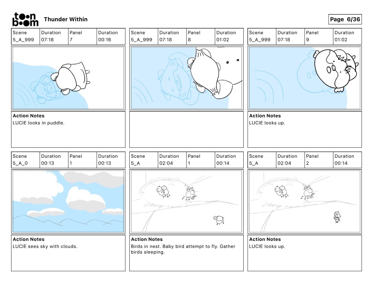 Thunder Within storyboard frame 6